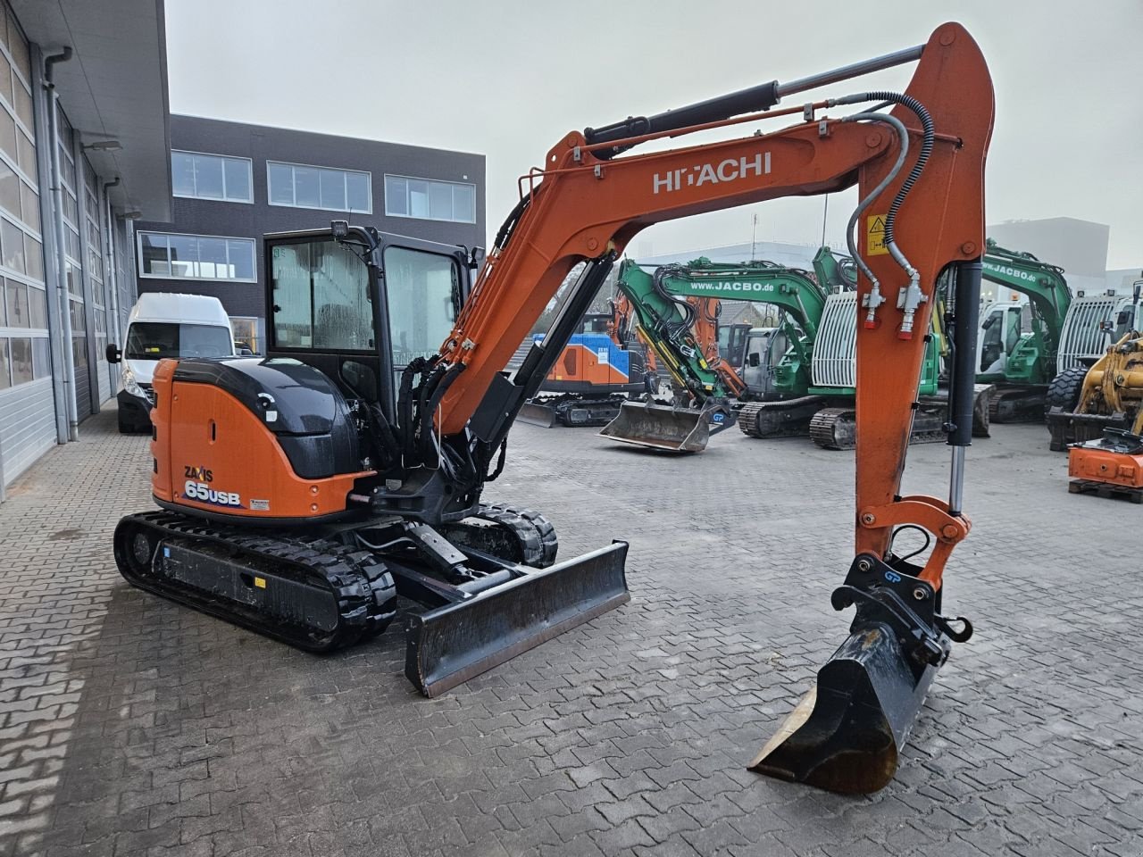 Minibagger typu Hitachi ZX65USB-6, Gebrauchtmaschine v Veldhoven (Obrázek 2)