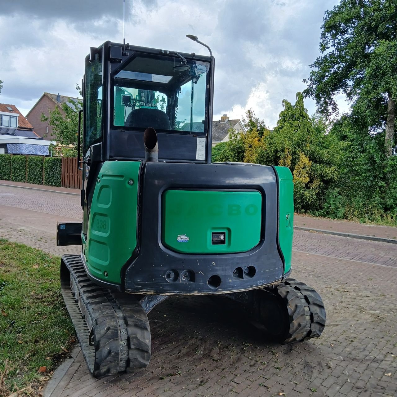 Minibagger типа Hitachi ZX65USB-6CLR, Gebrauchtmaschine в Alblasserdam (Фотография 3)