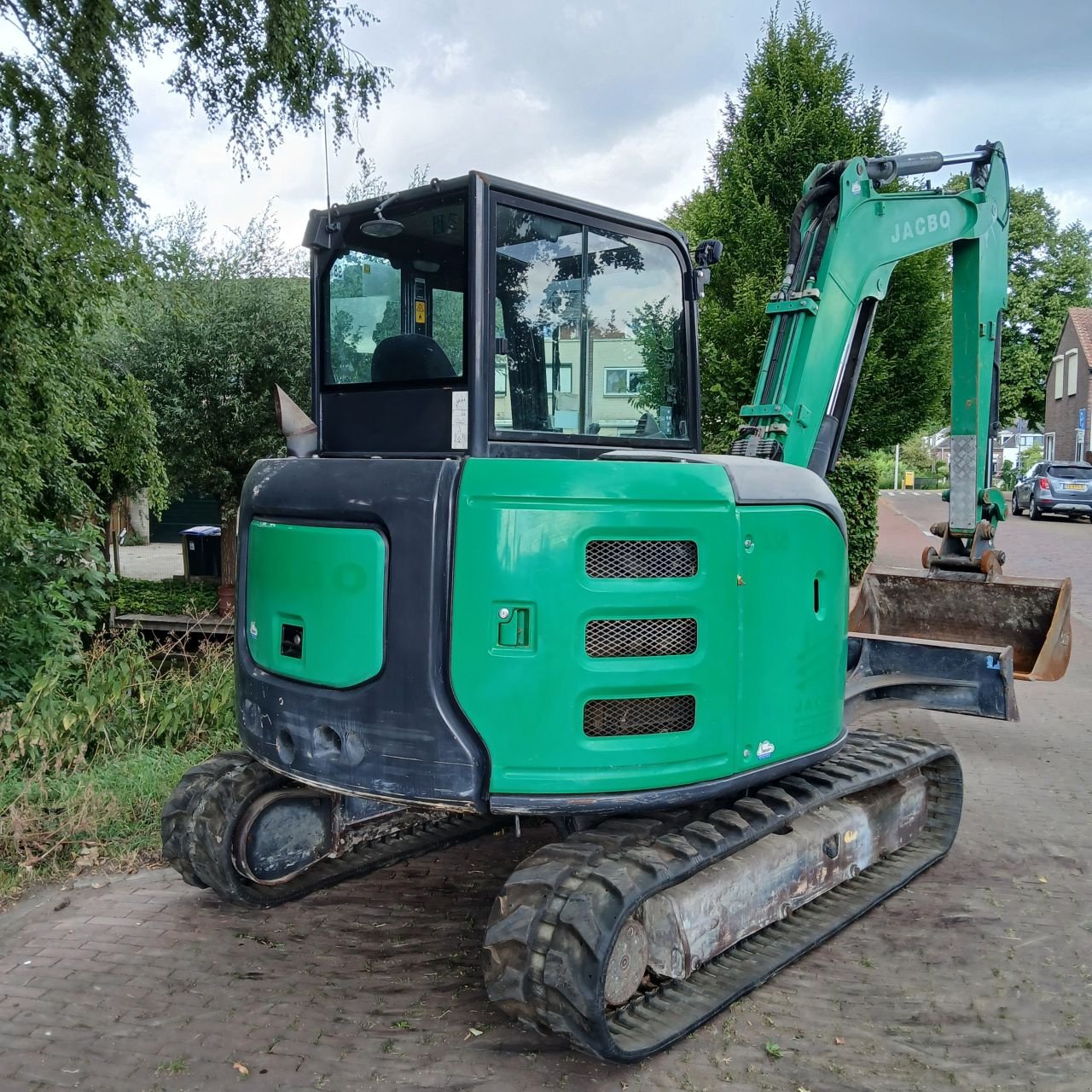 Minibagger типа Hitachi ZX65USB-6CLR, Gebrauchtmaschine в Alblasserdam (Фотография 2)