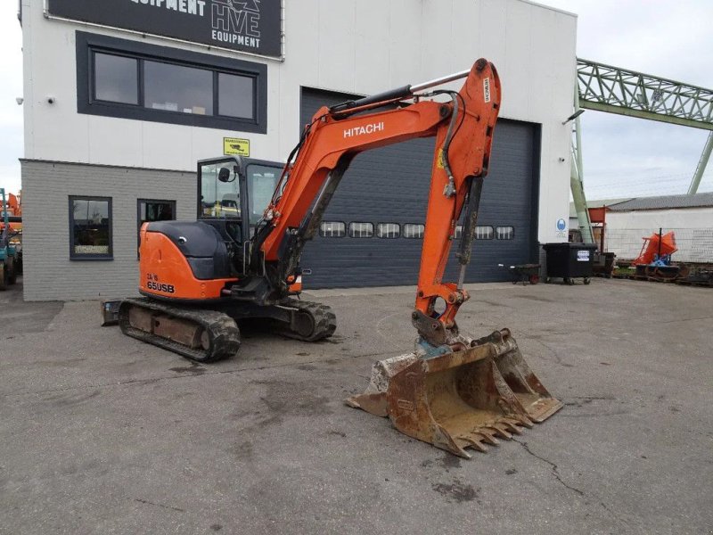 Minibagger typu Hitachi ZX65USB5-A, Gebrauchtmaschine v Zutphen (Obrázek 1)