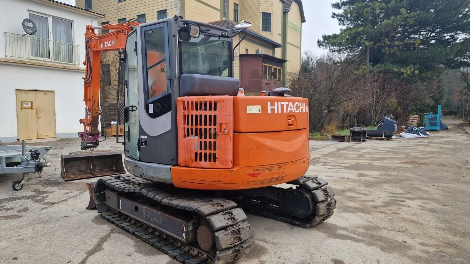 Minibagger του τύπου Hitachi ZX85, Gebrauchtmaschine σε Gabersdorf (Φωτογραφία 10)