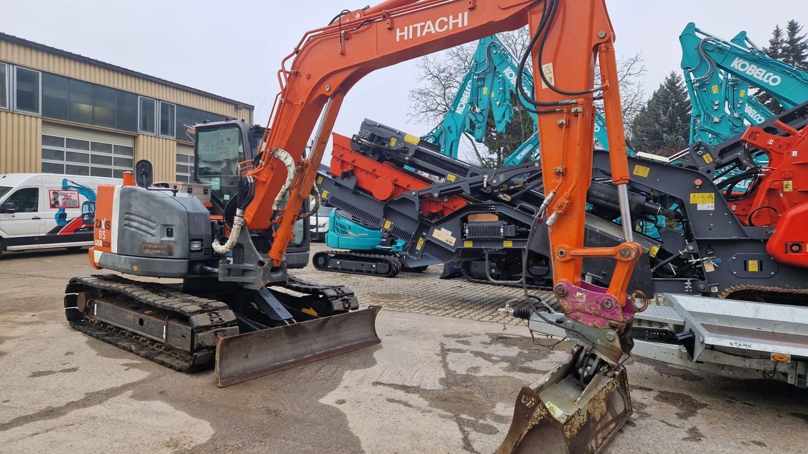 Minibagger του τύπου Hitachi ZX85, Gebrauchtmaschine σε Gabersdorf (Φωτογραφία 2)