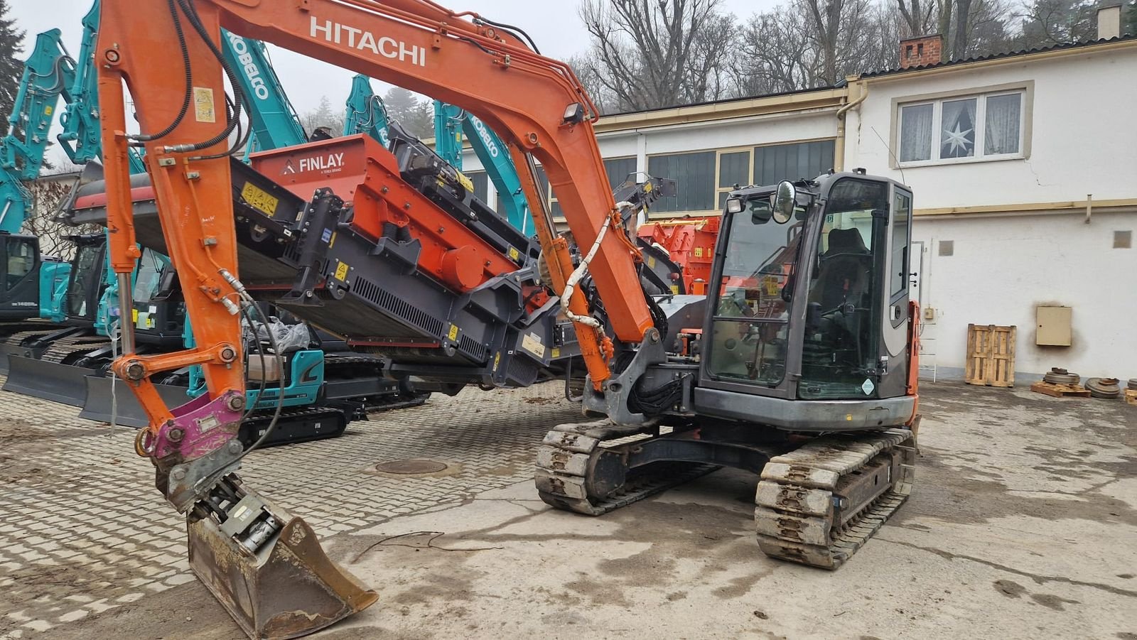 Minibagger του τύπου Hitachi ZX85, Gebrauchtmaschine σε Gabersdorf (Φωτογραφία 1)
