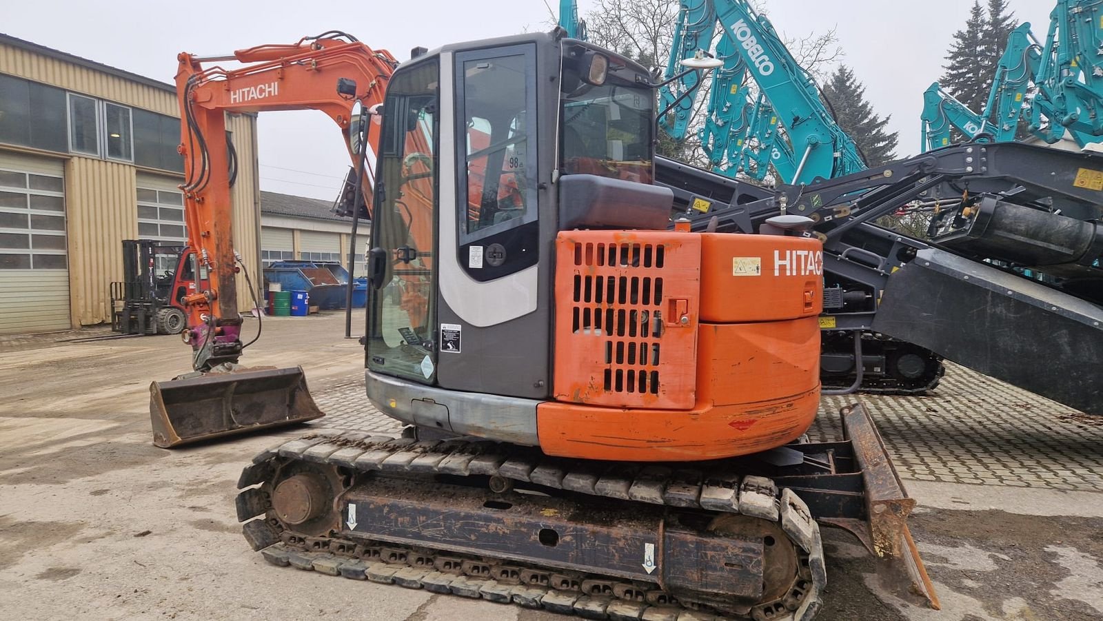 Minibagger του τύπου Hitachi ZX85, Gebrauchtmaschine σε Gabersdorf (Φωτογραφία 16)