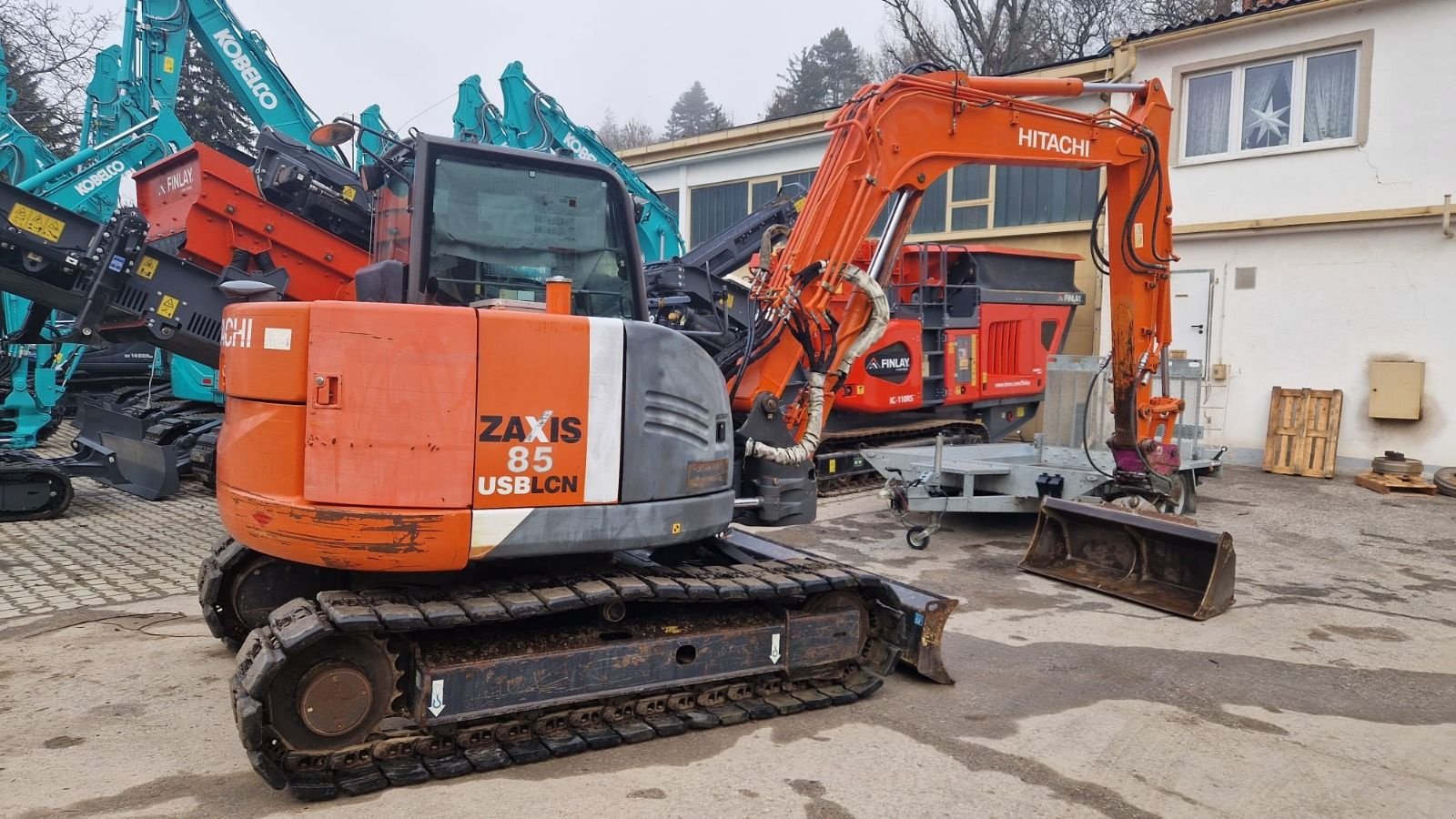 Minibagger του τύπου Hitachi ZX85, Gebrauchtmaschine σε Gabersdorf (Φωτογραφία 12)