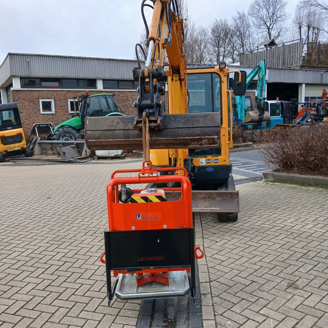 Minibagger van het type Hyundai 30Z, Gebrauchtmaschine in Alblasserdam (Foto 4)