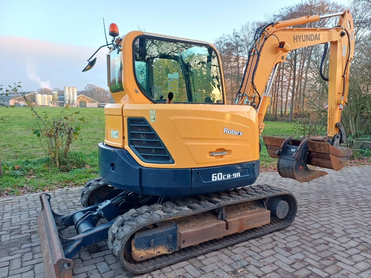 Minibagger typu Hyundai 60cr-9a, Gebrauchtmaschine v Terschuur (Obrázek 7)