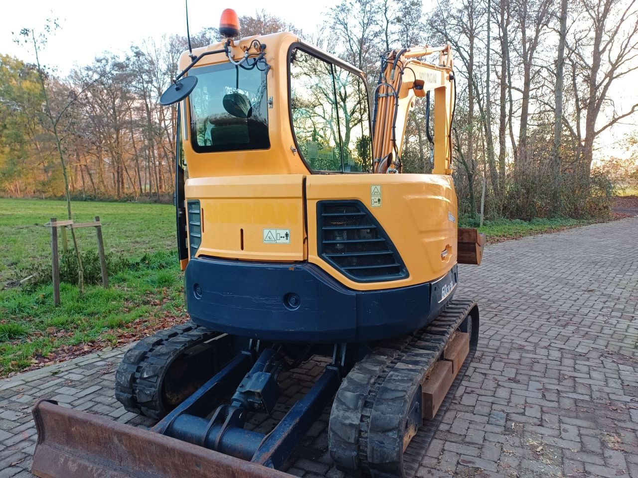 Minibagger typu Hyundai 60cr-9a, Gebrauchtmaschine v Terschuur (Obrázek 5)