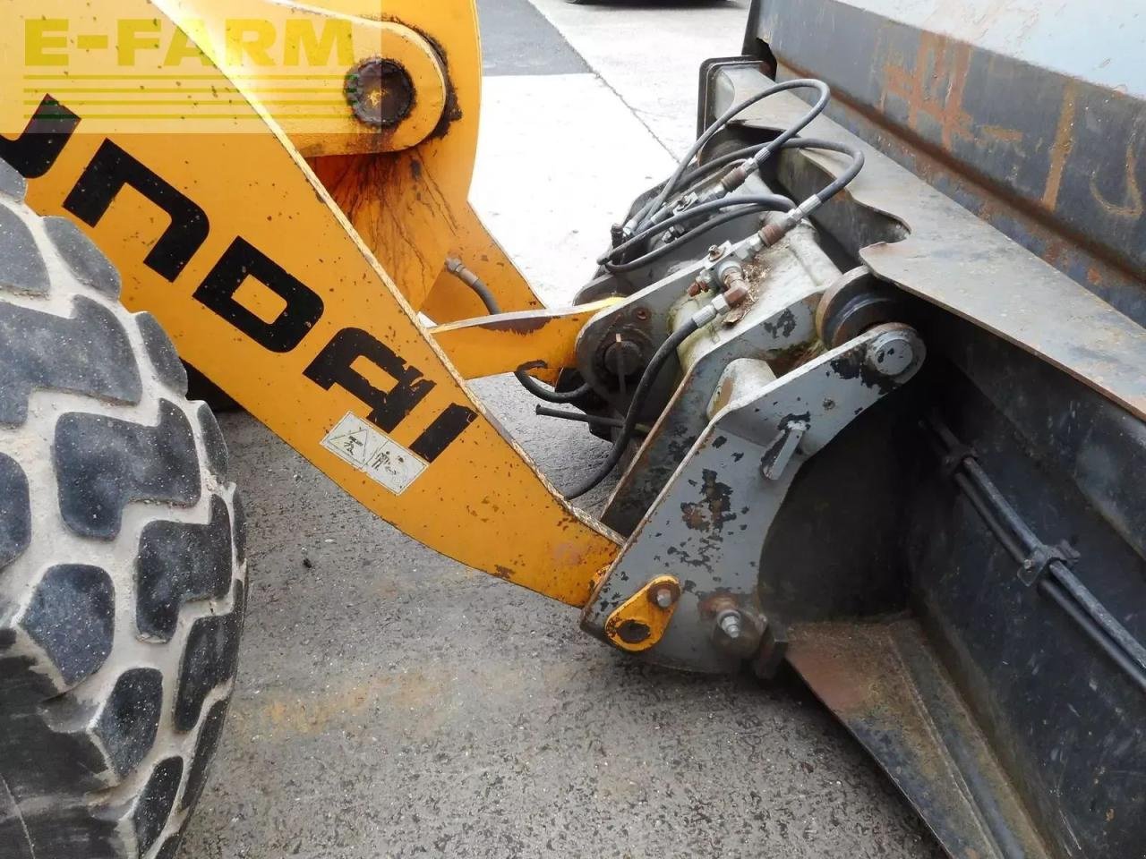 Minibagger typu Hyundai hl740-7 mit hochkippschaufel u. volvo sw, Gebrauchtmaschine v ST. NIKOLAI/DR. (Obrázek 15)