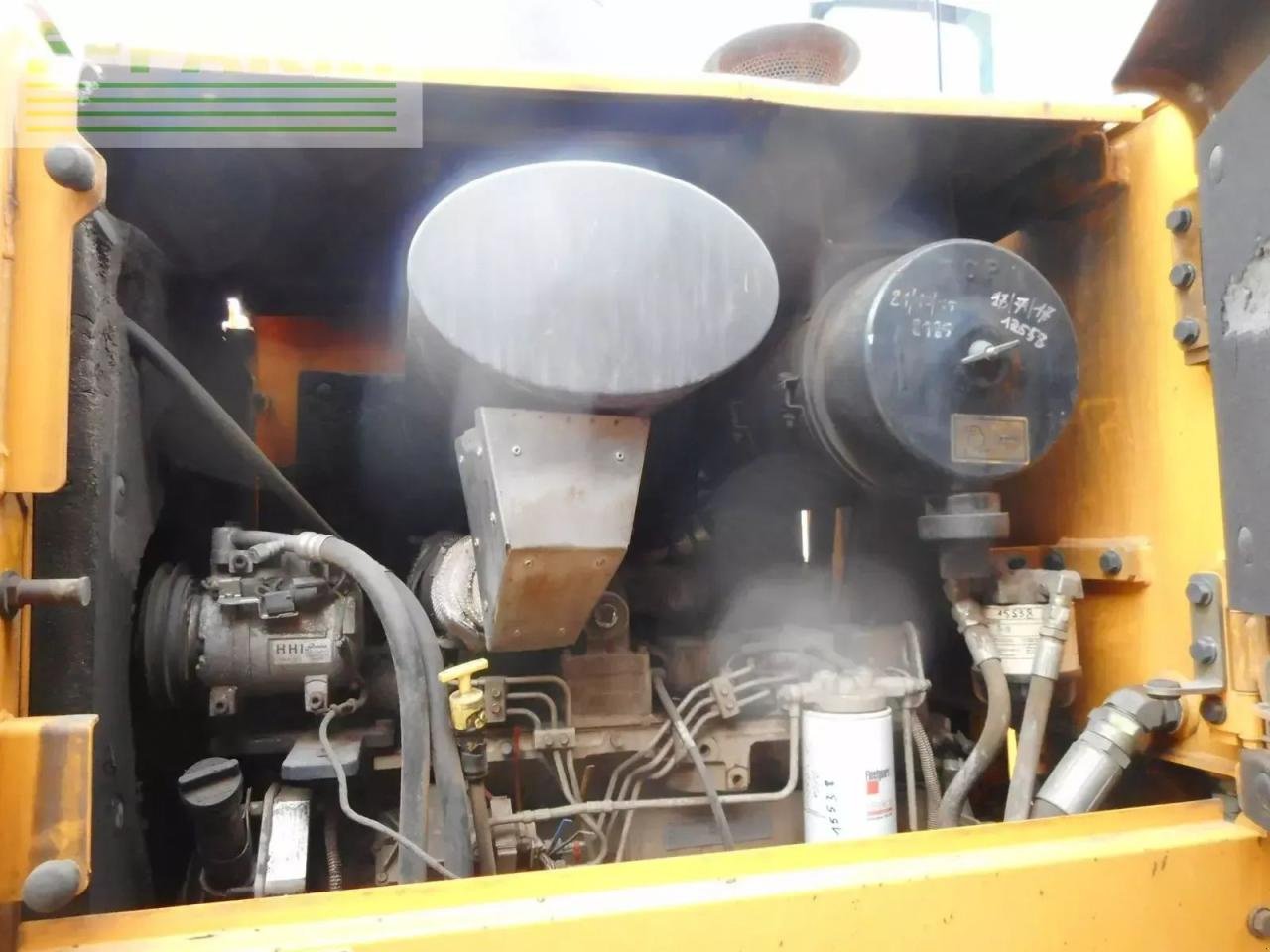 Minibagger typu Hyundai hl740-7 mit hochkippschaufel u. volvo sw, Gebrauchtmaschine v ST. NIKOLAI/DR. (Obrázek 17)