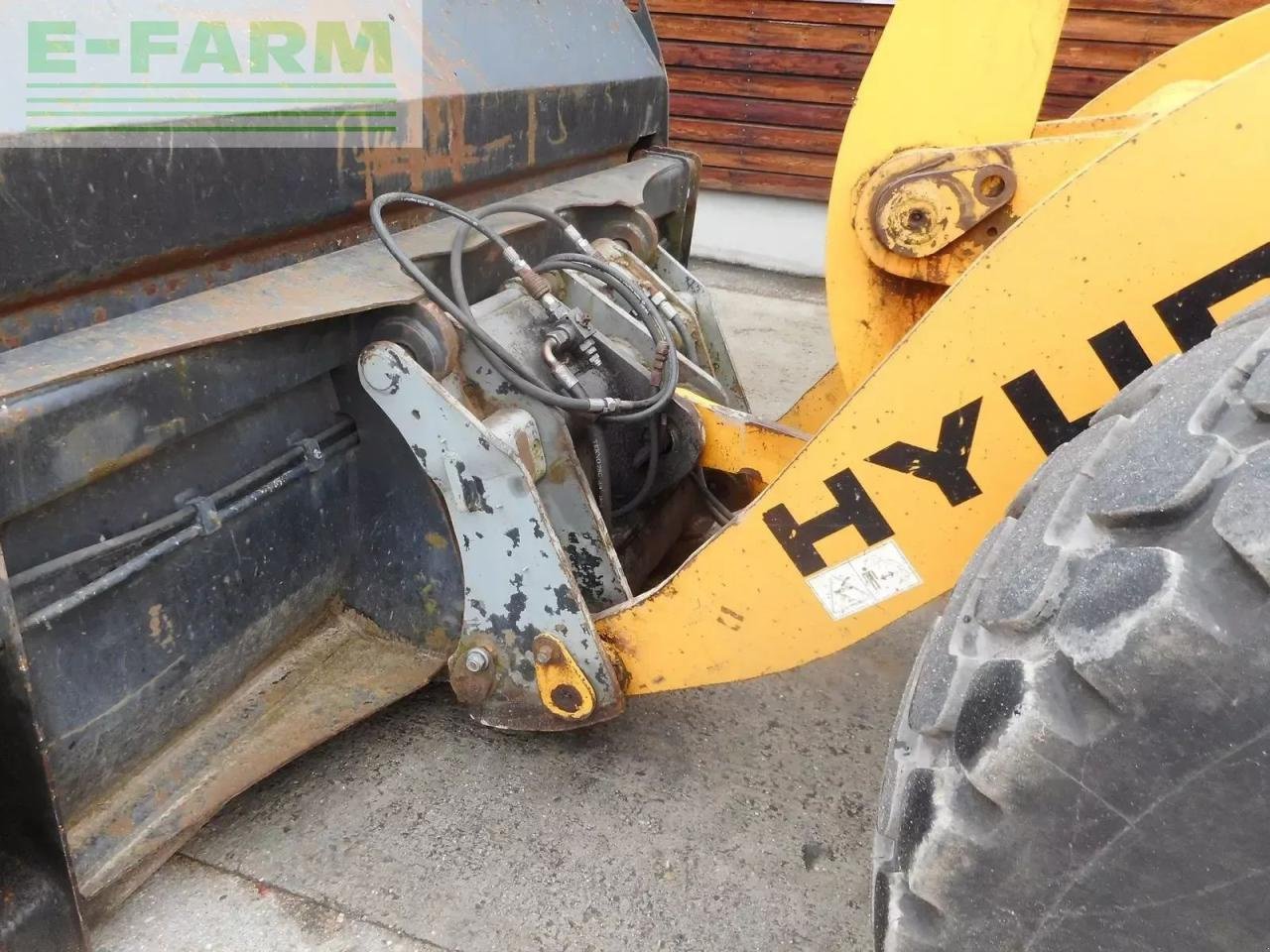 Minibagger Türe ait Hyundai hl740-7 mit hochkippschaufel u. volvo sw, Gebrauchtmaschine içinde ST. NIKOLAI/DR. (resim 14)