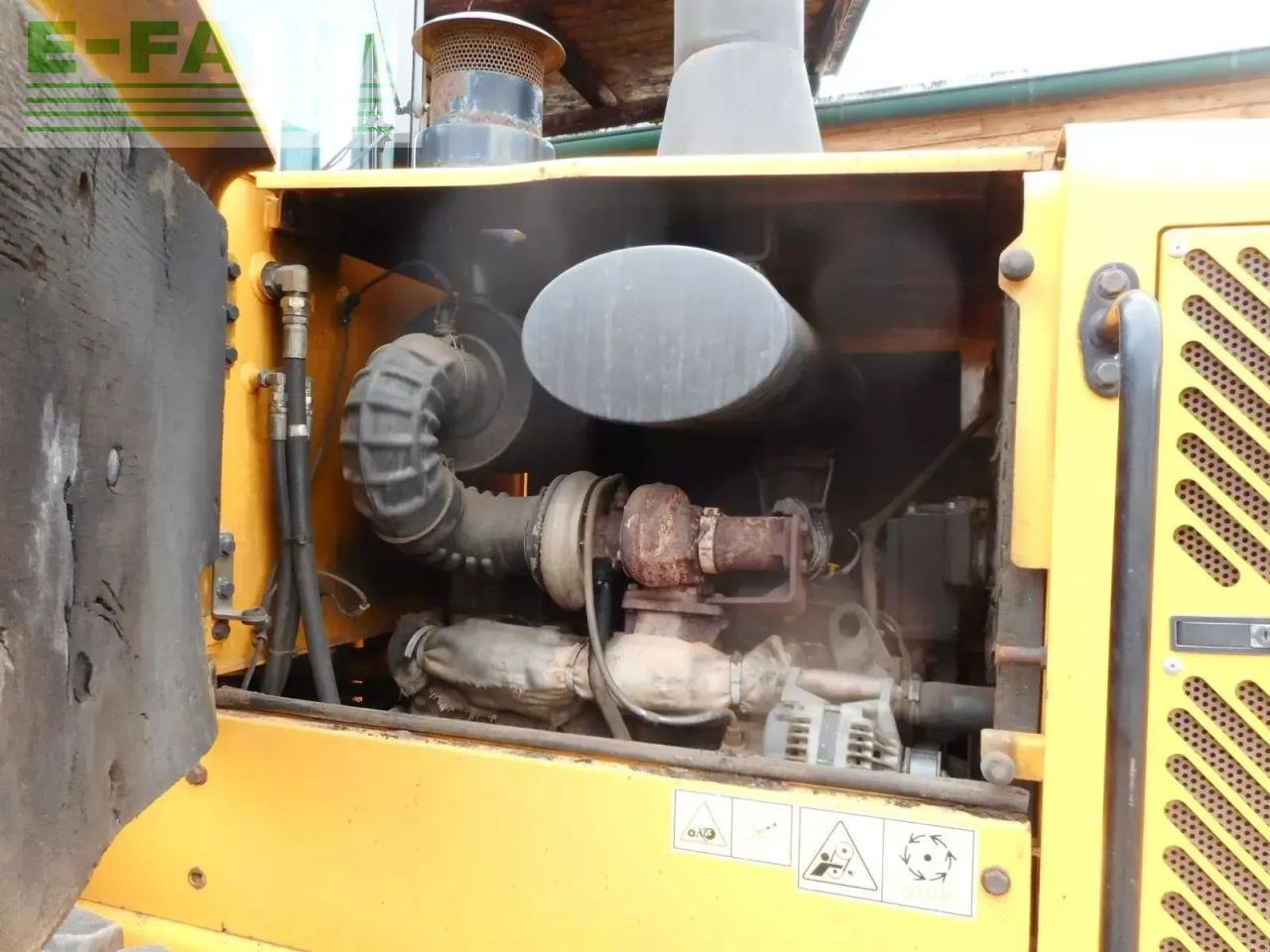 Minibagger Türe ait Hyundai hl740-7 mit hochkippschaufel u. volvo sw, Gebrauchtmaschine içinde ST. NIKOLAI/DR. (resim 18)