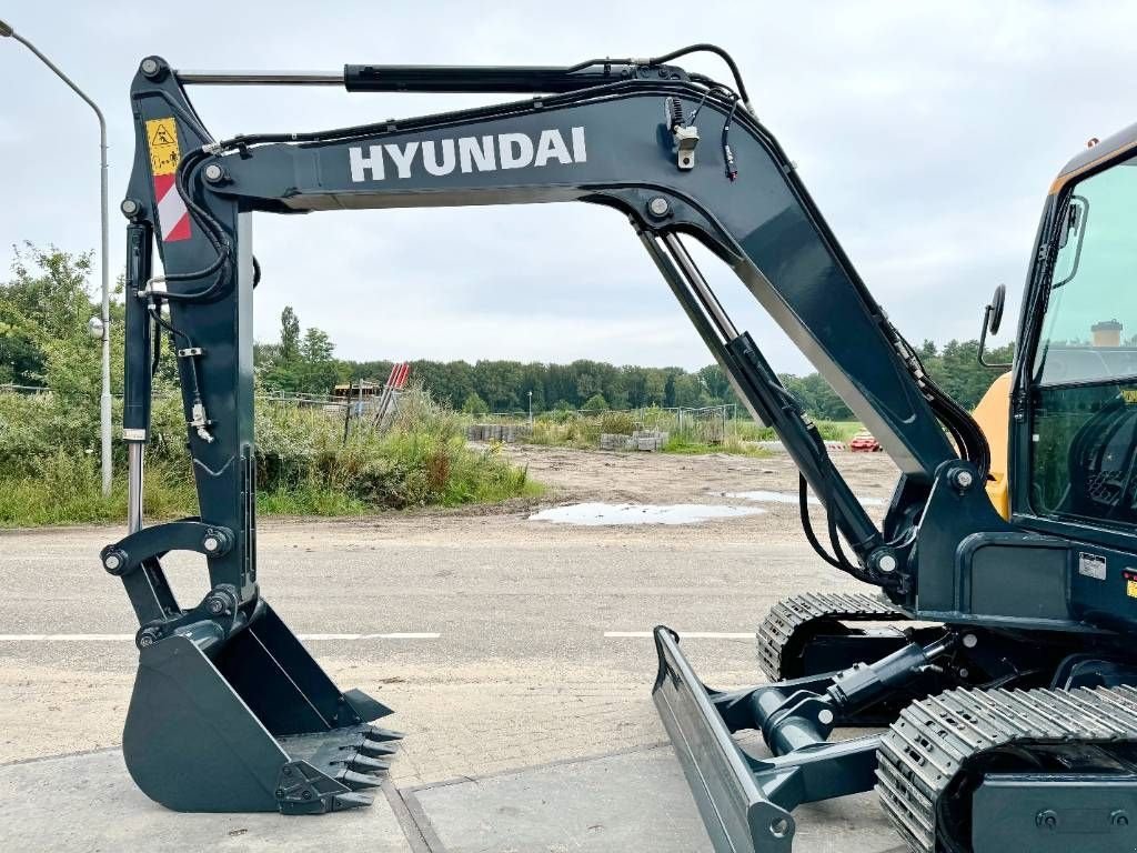 Minibagger типа Hyundai HX60 - New / Unused / 2024 Model, Neumaschine в Veldhoven (Фотография 10)