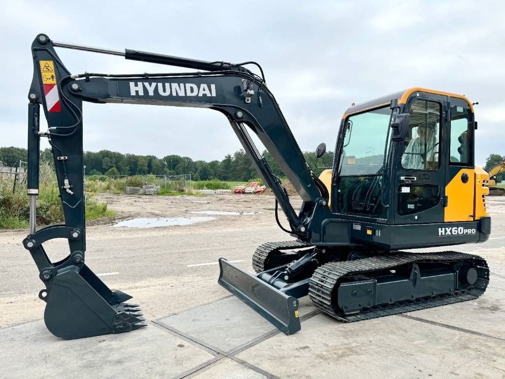 Minibagger типа Hyundai HX60 - New / Unused / 2024 Model, Neumaschine в Veldhoven (Фотография 2)