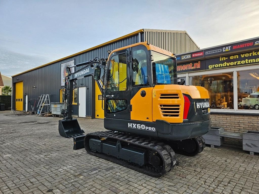 Minibagger typu Hyundai HX60PRO, Gebrauchtmaschine v Krabbendijke (Obrázek 3)