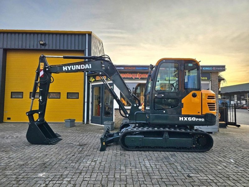 Minibagger del tipo Hyundai HX60PRO, Gebrauchtmaschine en Krabbendijke