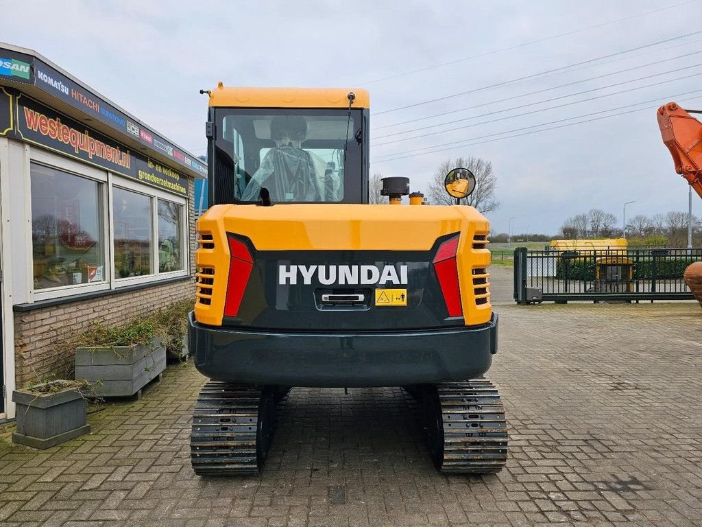 Minibagger del tipo Hyundai HX60PRO, Gebrauchtmaschine en Krabbendijke (Imagen 4)