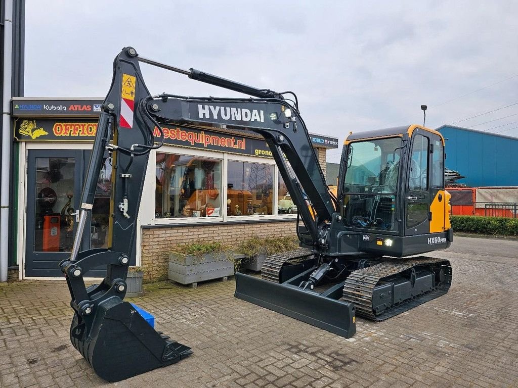 Minibagger del tipo Hyundai HX60PRO, Gebrauchtmaschine en Krabbendijke (Imagen 2)