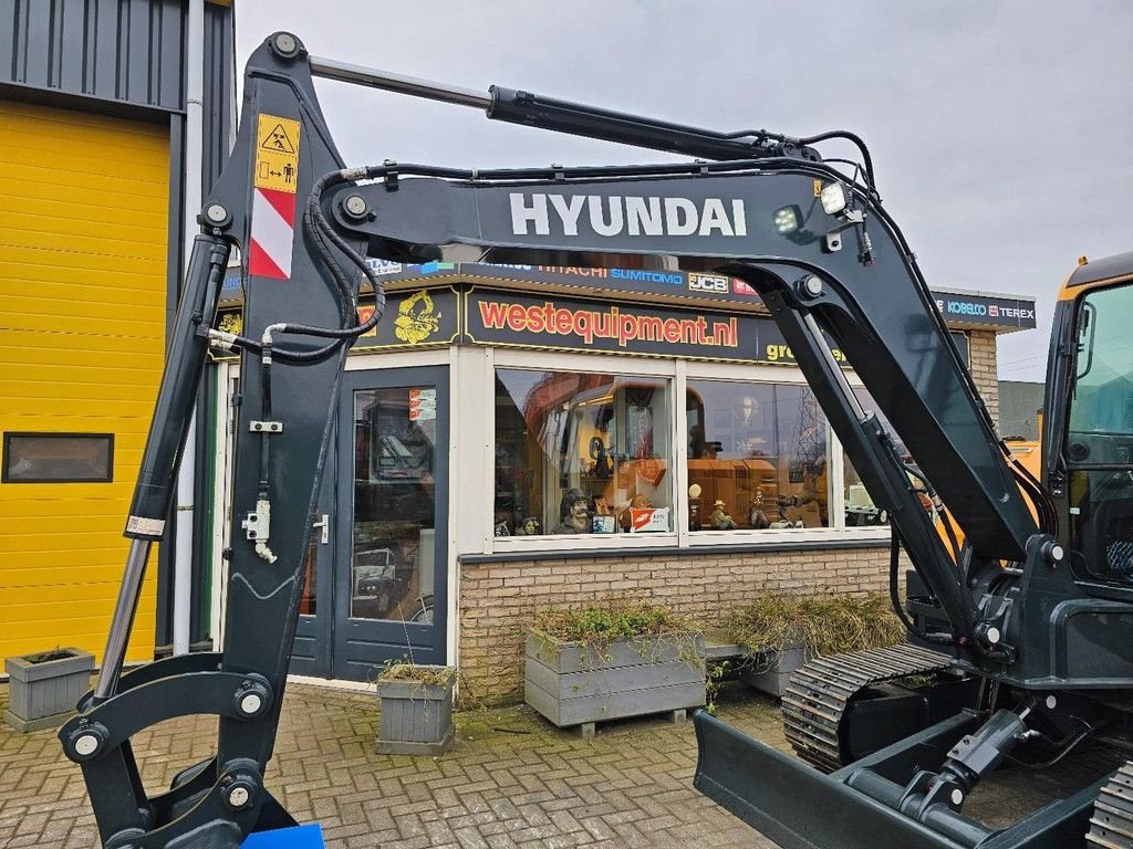 Minibagger del tipo Hyundai HX60PRO, Gebrauchtmaschine en Krabbendijke (Imagen 10)