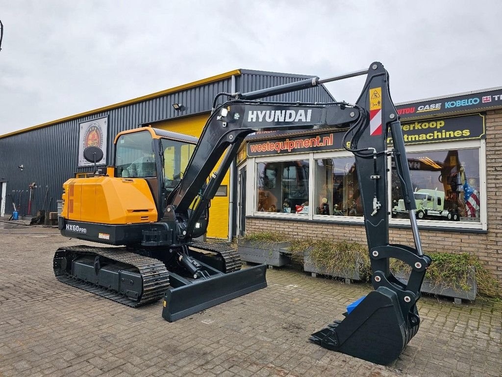 Minibagger del tipo Hyundai HX60PRO, Gebrauchtmaschine en Krabbendijke (Imagen 8)
