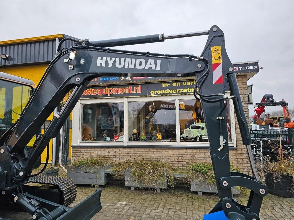 Minibagger del tipo Hyundai HX60PRO, Gebrauchtmaschine en Krabbendijke (Imagen 9)