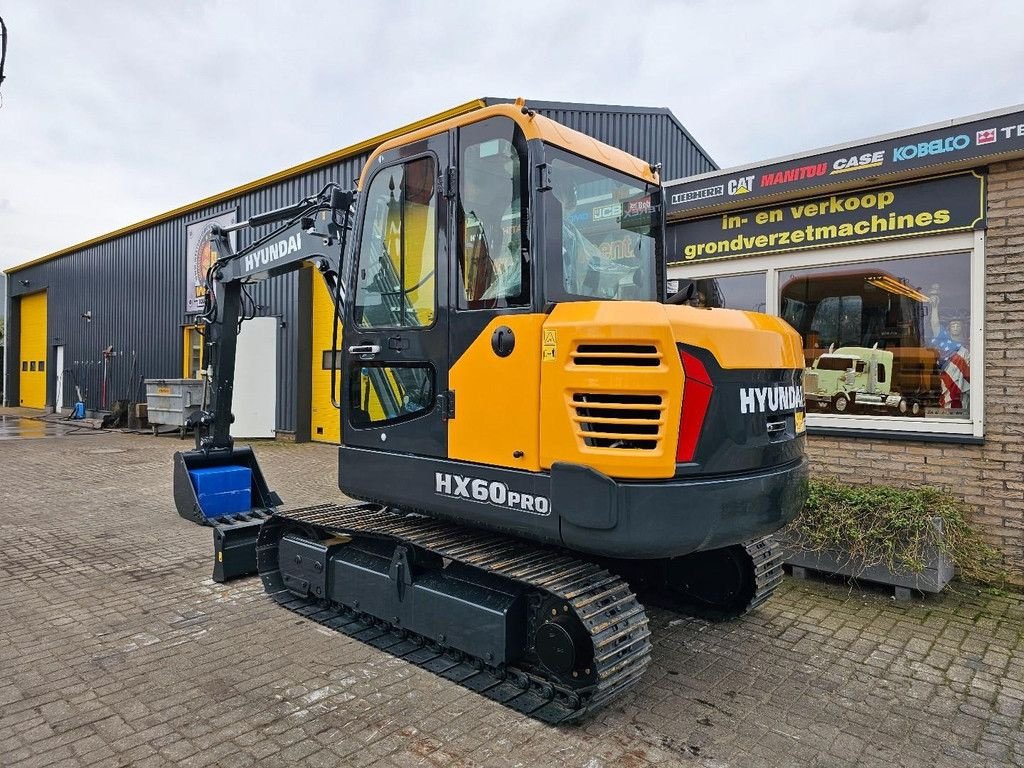 Minibagger del tipo Hyundai HX60PRO, Gebrauchtmaschine en Krabbendijke (Imagen 3)