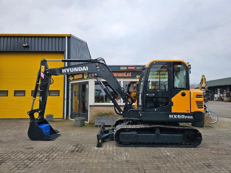 Minibagger del tipo Hyundai HX60PRO, Gebrauchtmaschine en Krabbendijke