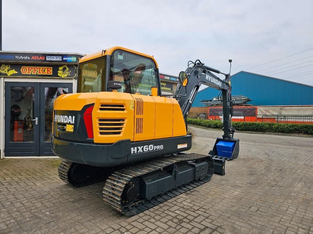 Minibagger del tipo Hyundai HX60PRO, Gebrauchtmaschine en Krabbendijke (Imagen 5)