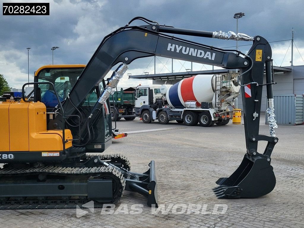 Minibagger του τύπου Hyundai HX80 N A/C - NEW UNUSED, Neumaschine σε Veghel (Φωτογραφία 8)