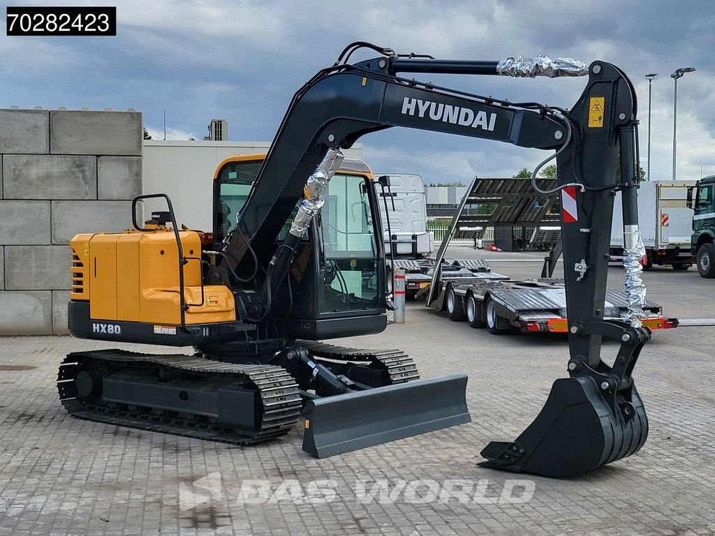 Minibagger типа Hyundai HX80 N A/C - NEW UNUSED, Neumaschine в Veghel (Фотография 7)