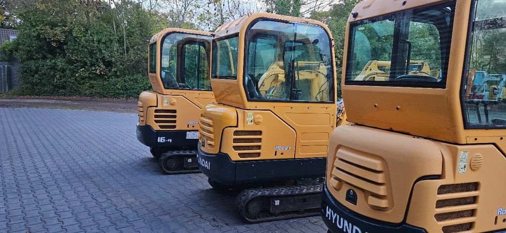 Minibagger des Typs Hyundai R16-9, Gebrauchtmaschine in Scharsterbrug (Bild 5)