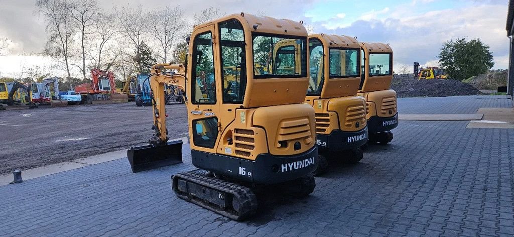 Minibagger des Typs Hyundai R16-9, Gebrauchtmaschine in Scharsterbrug (Bild 7)