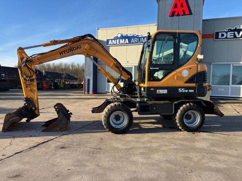 Minibagger del tipo Hyundai R55W-9A, Gebrauchtmaschine en Arum (Imagen 1)