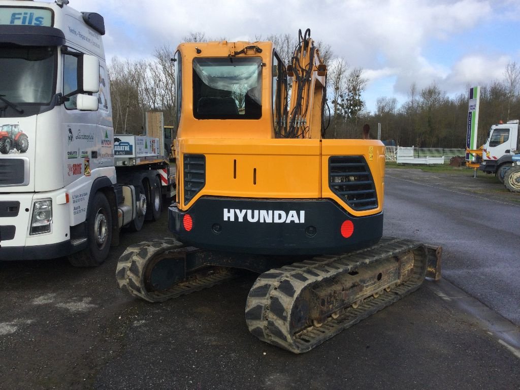 Minibagger des Typs Hyundai R80CR9A, Gebrauchtmaschine in L'ISLE JOURDAIN (Bild 3)