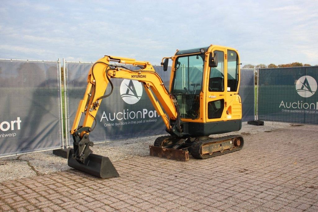 Minibagger typu Hyundai Robex 18-9, Gebrauchtmaschine w Antwerpen (Zdjęcie 9)