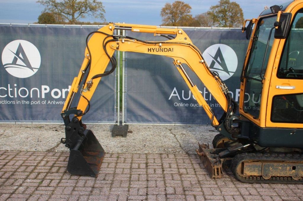 Minibagger typu Hyundai Robex 18-9, Gebrauchtmaschine v Antwerpen (Obrázek 10)