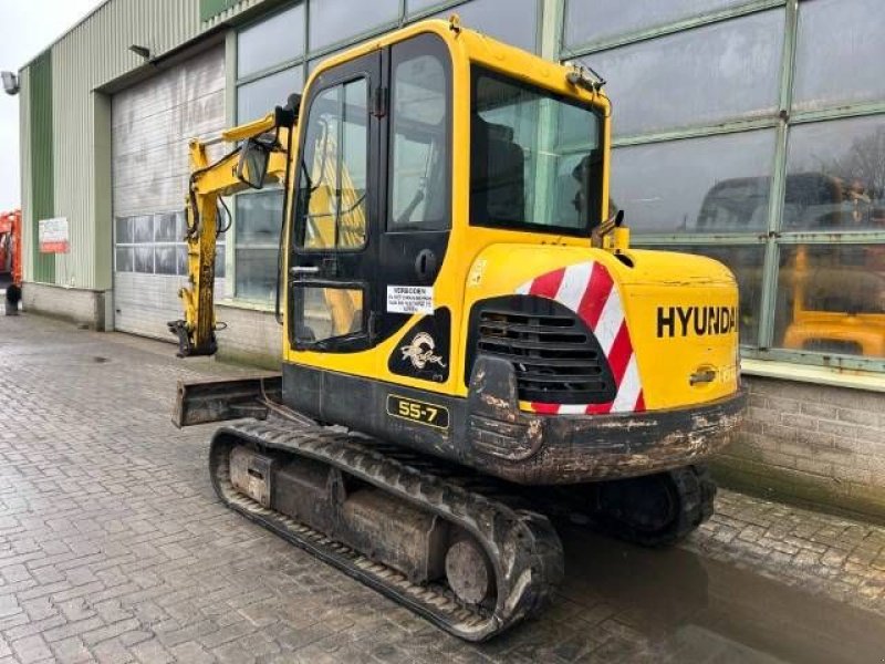 Minibagger типа Hyundai Robex 55-7, Gebrauchtmaschine в Roosendaal (Фотография 5)