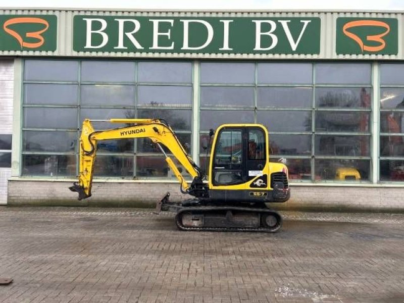 Minibagger типа Hyundai Robex 55-7, Gebrauchtmaschine в Roosendaal