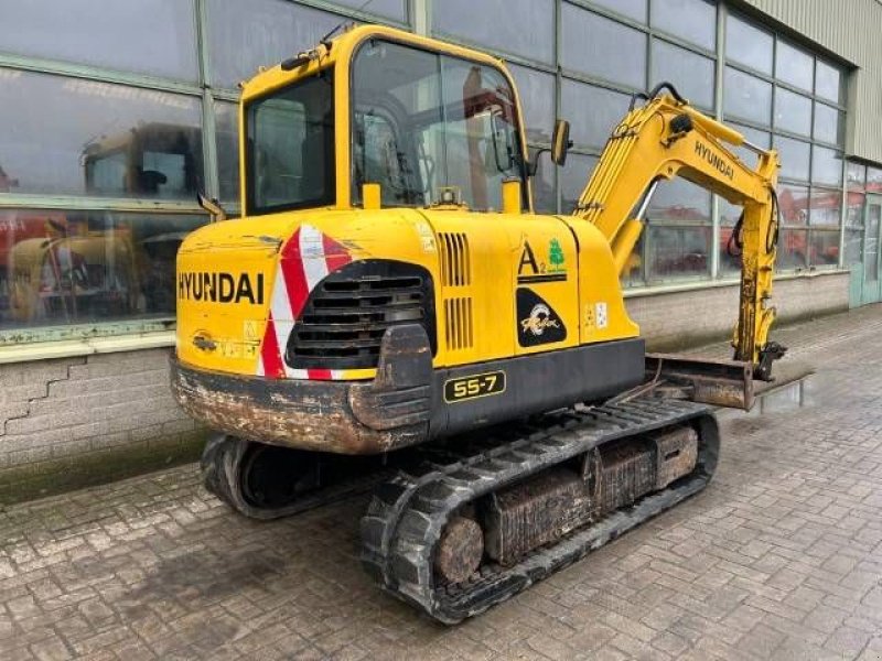 Minibagger типа Hyundai Robex 55-7, Gebrauchtmaschine в Roosendaal (Фотография 4)
