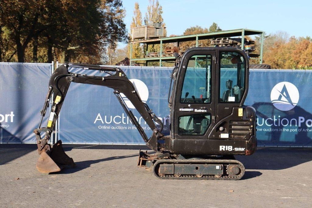 Minibagger tip Hyundai Robex R18-9AK, Gebrauchtmaschine in Antwerpen (Poză 2)