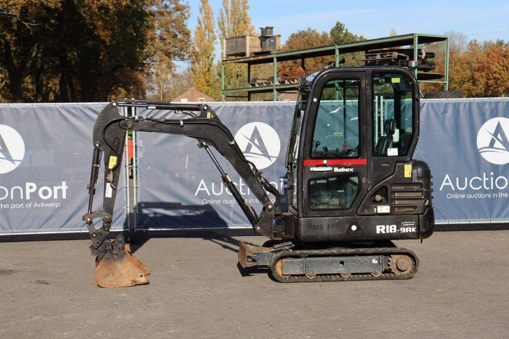 Minibagger του τύπου Hyundai ROBEX18-9AK, Gebrauchtmaschine σε Antwerpen (Φωτογραφία 1)