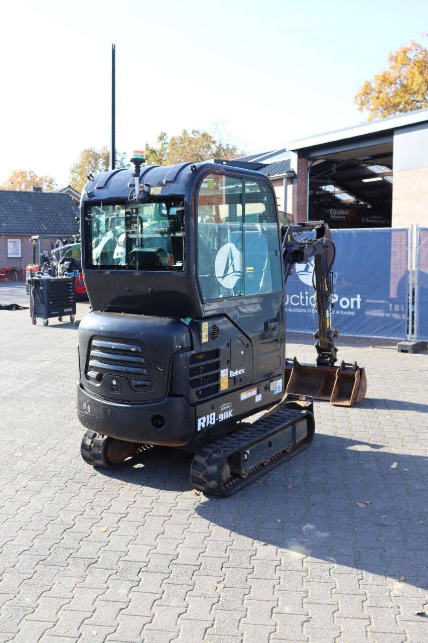 Minibagger του τύπου Hyundai ROBEX18-9AK, Gebrauchtmaschine σε Antwerpen (Φωτογραφία 7)
