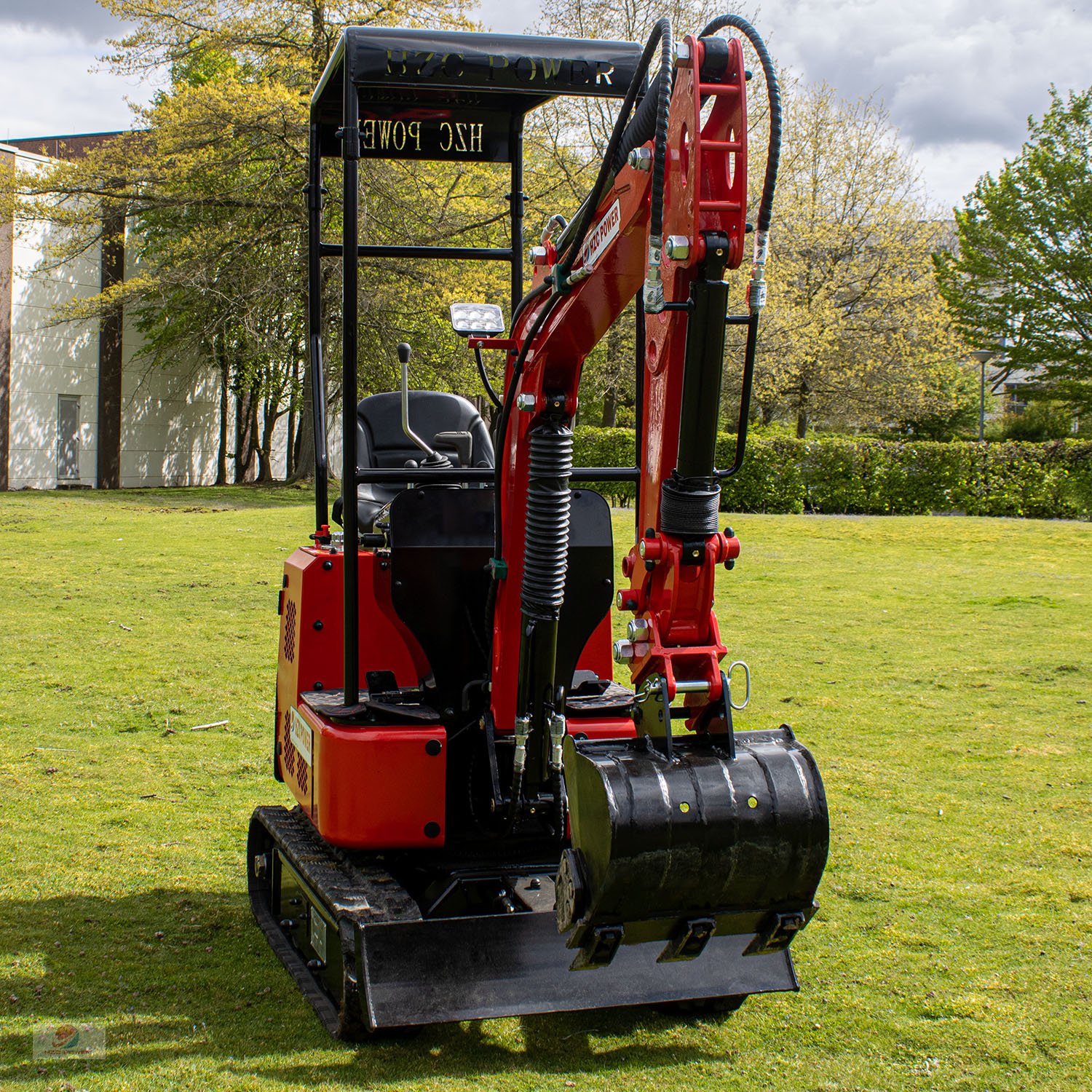 Minibagger typu HZC Power BKB850K Minibagger mit Kettenantrieb, Benzinmotor & verstellbarem Fahrwerk, Neumaschine v Brandenburg - Werder (Havel) (Obrázek 11)
