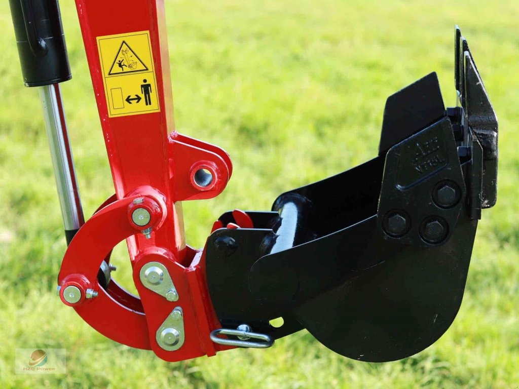 Minibagger типа HZC Power BKB851K Minibbager mit verstellbarem Fahrwerk und Schwenkarm, Neumaschine в Brandenburg - Werder (Havel) (Фотография 14)