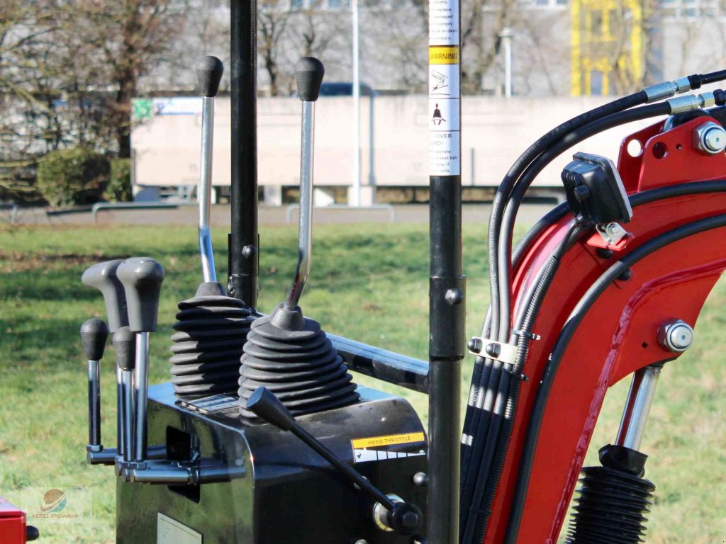 Minibagger des Typs HZC Power BVR600K Minibagger mit 4-Rädern und Benzinmotor, Neumaschine in Krefeld (Bild 7)