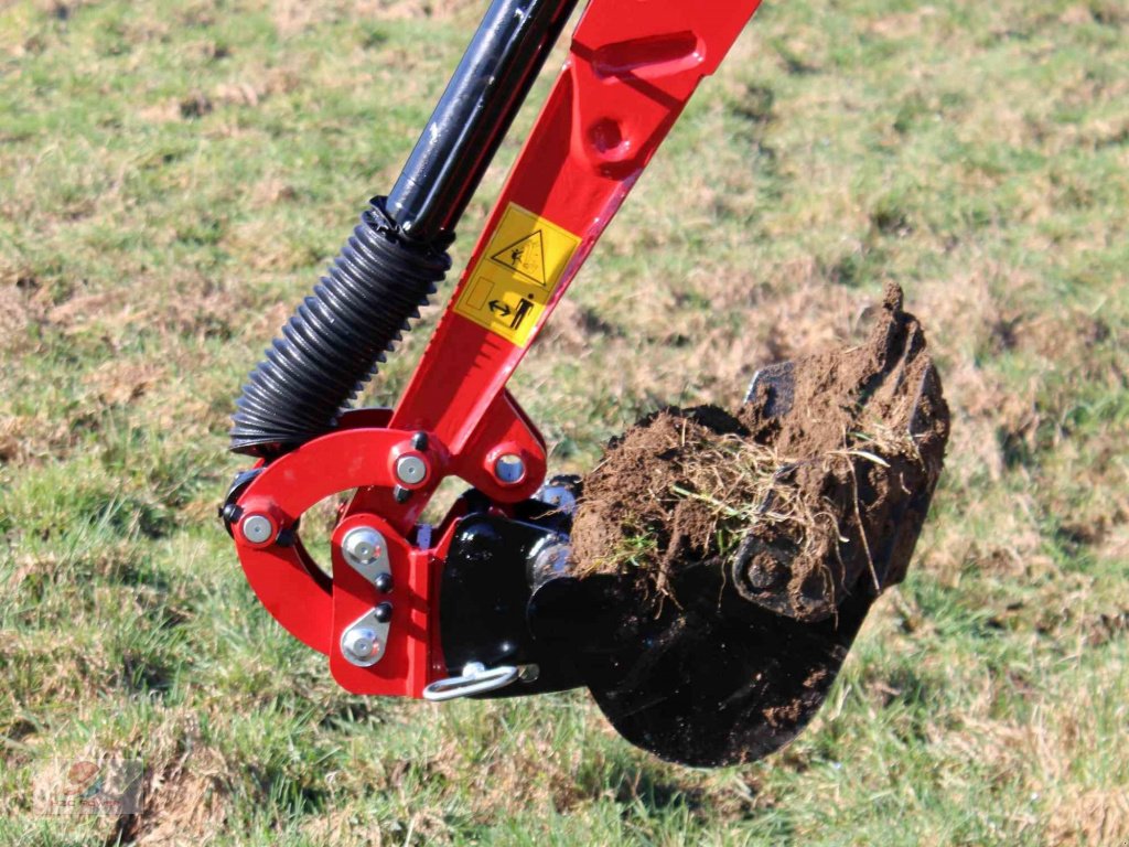 Minibagger des Typs HZC Power BVR600K Minibagger mit 4-Rädern und Benzinmotor, Neumaschine in Krefeld (Bild 10)