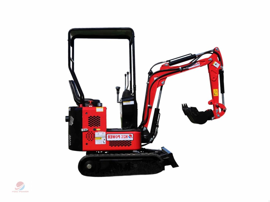 Minibagger типа HZC Power DKB880 Minibagger mit Kettenantrieb, Dieselmotor & verstellbarem Fahrwerk, Neumaschine в Krefeld (Фотография 1)