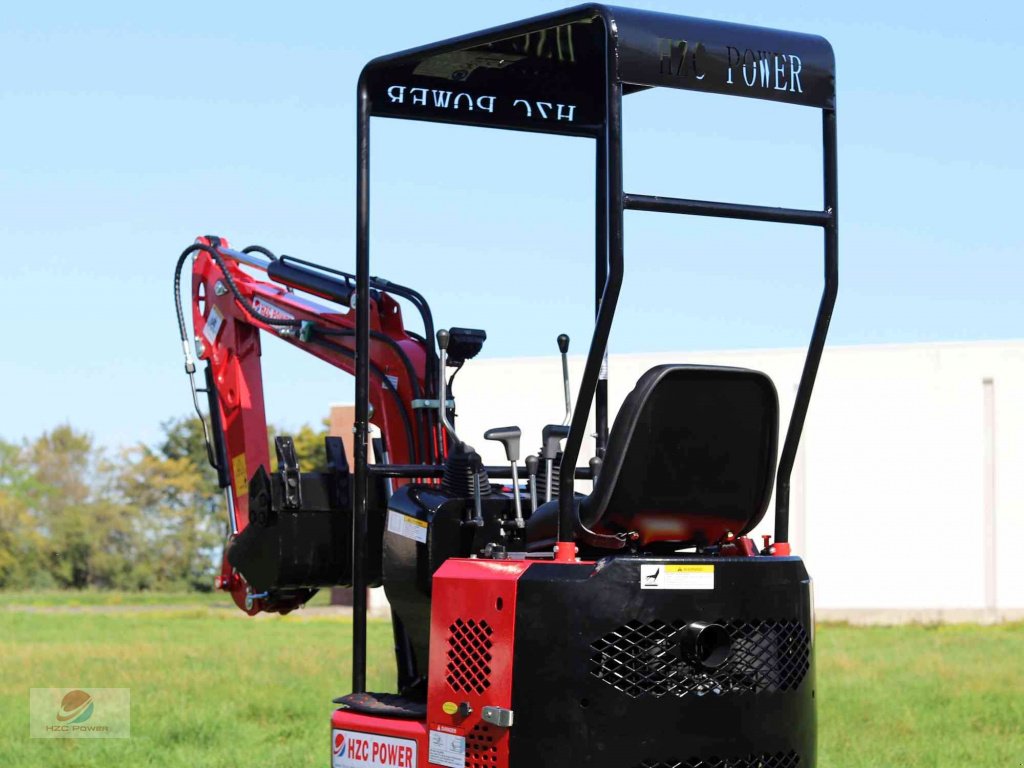 Minibagger του τύπου HZC Power DKB880 Minibagger mit Kettenantrieb, Dieselmotor & verstellbarem Fahrwerk, Neumaschine σε Brandenburg - Werder (Havel) (Φωτογραφία 2)