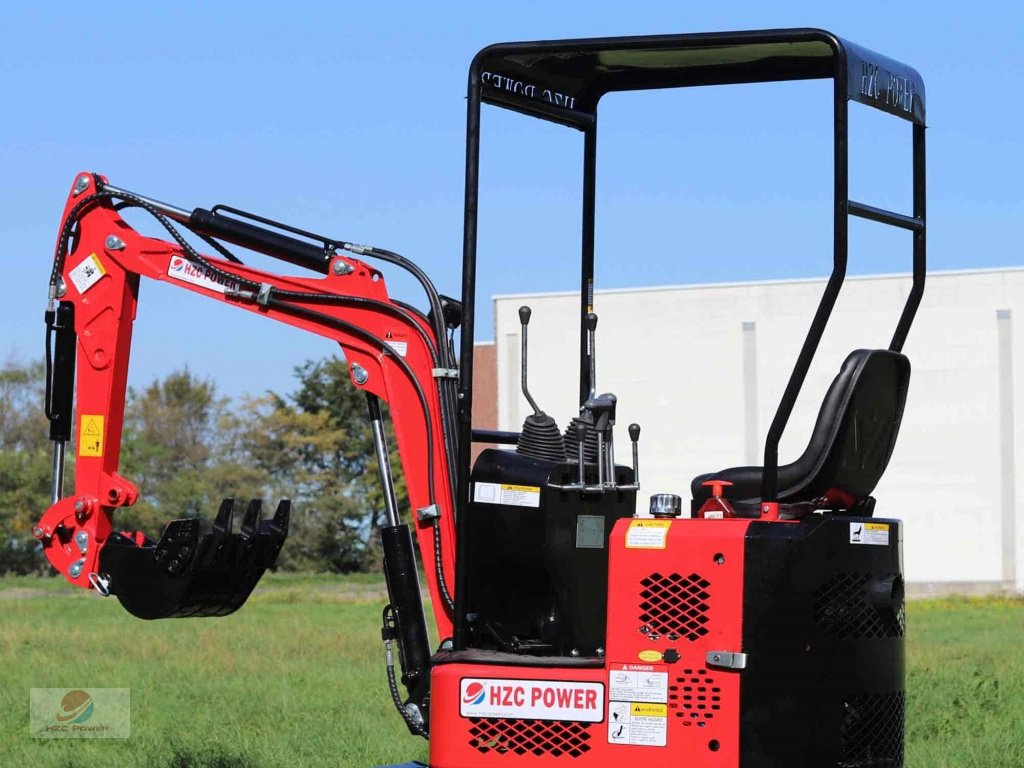 Minibagger a típus HZC Power DKB881 Minibagger mit verstellbarem Fahrwerk und Schwenkarm, Neumaschine ekkor: Krefeld (Kép 5)