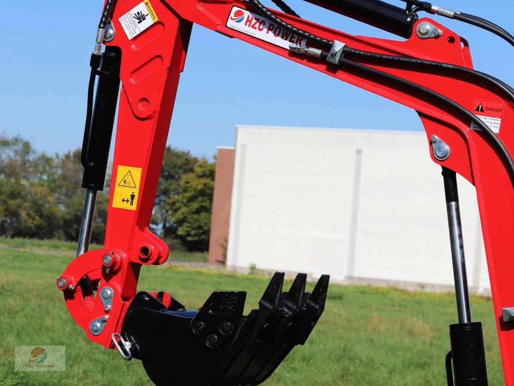 Minibagger a típus HZC Power DKB881 Minibagger mit verstellbarem Fahrwerk und Schwenkarm, Neumaschine ekkor: Krefeld (Kép 11)